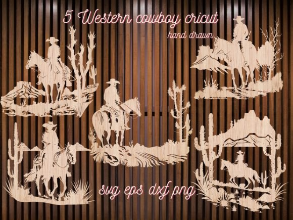 5 Design Western Cowboy Cricut V4 Review