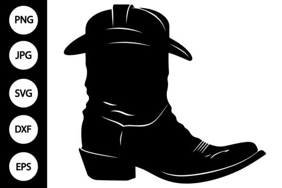 Cowboy Boot Hat SVG Review
