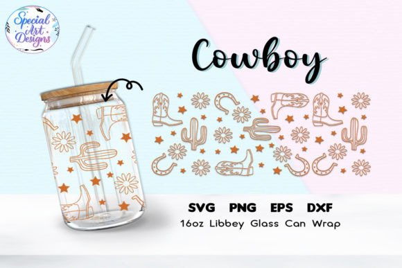 Cowboy Can Glass Wrap Svg Review