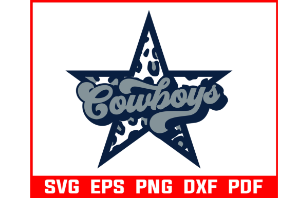 Cowboy Retro Leopard Star Svg Review