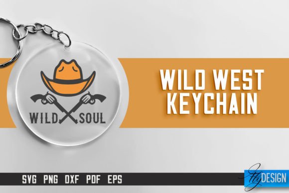 Cowboy Wild West SVG Keychain SVG Review