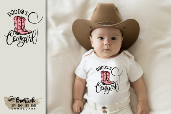 Daddy's Cowgirl Boot SVG Review