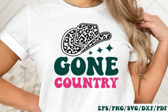 Gone Country Retro SVG Embroidery Review