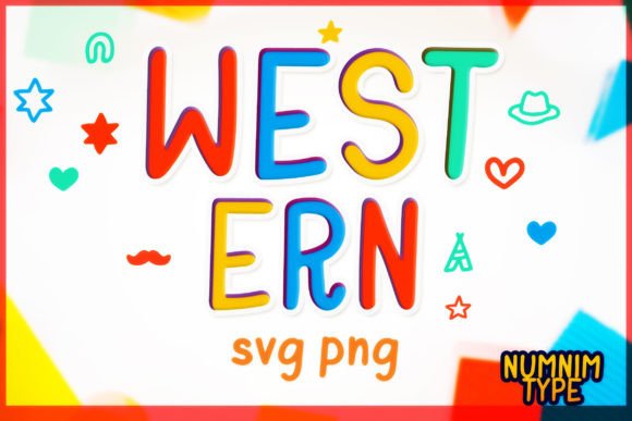 Western Kids SVG PNG Alphabet Letter a-Z Review