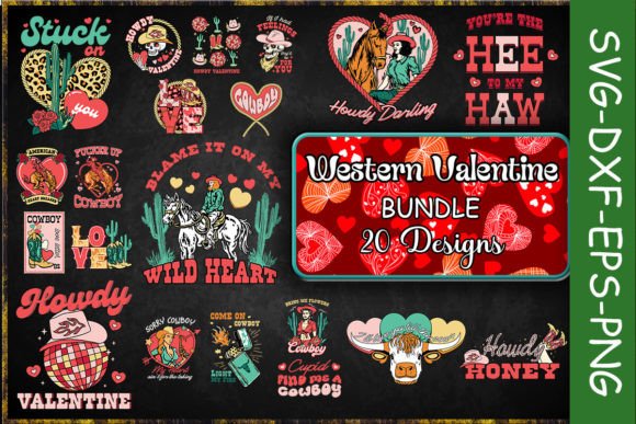 Western Valentine Bundle SVG Review